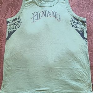 Hinano Tahiti MEN's XL green tank top PreOwned